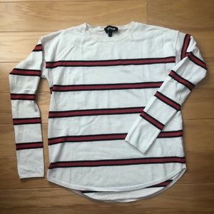 Express stripe sweater size S